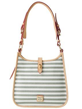 Dooney & Bourke Skipper Messenger Dove Brand New With Tags Discontinued